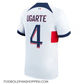 Paris Saint-Germain Manuel Ugarte #4 Udebanetrøje 2023-24 Kortærmet